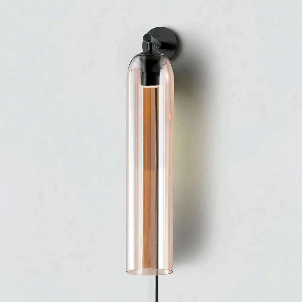 Art Glass Plug-In Sconce