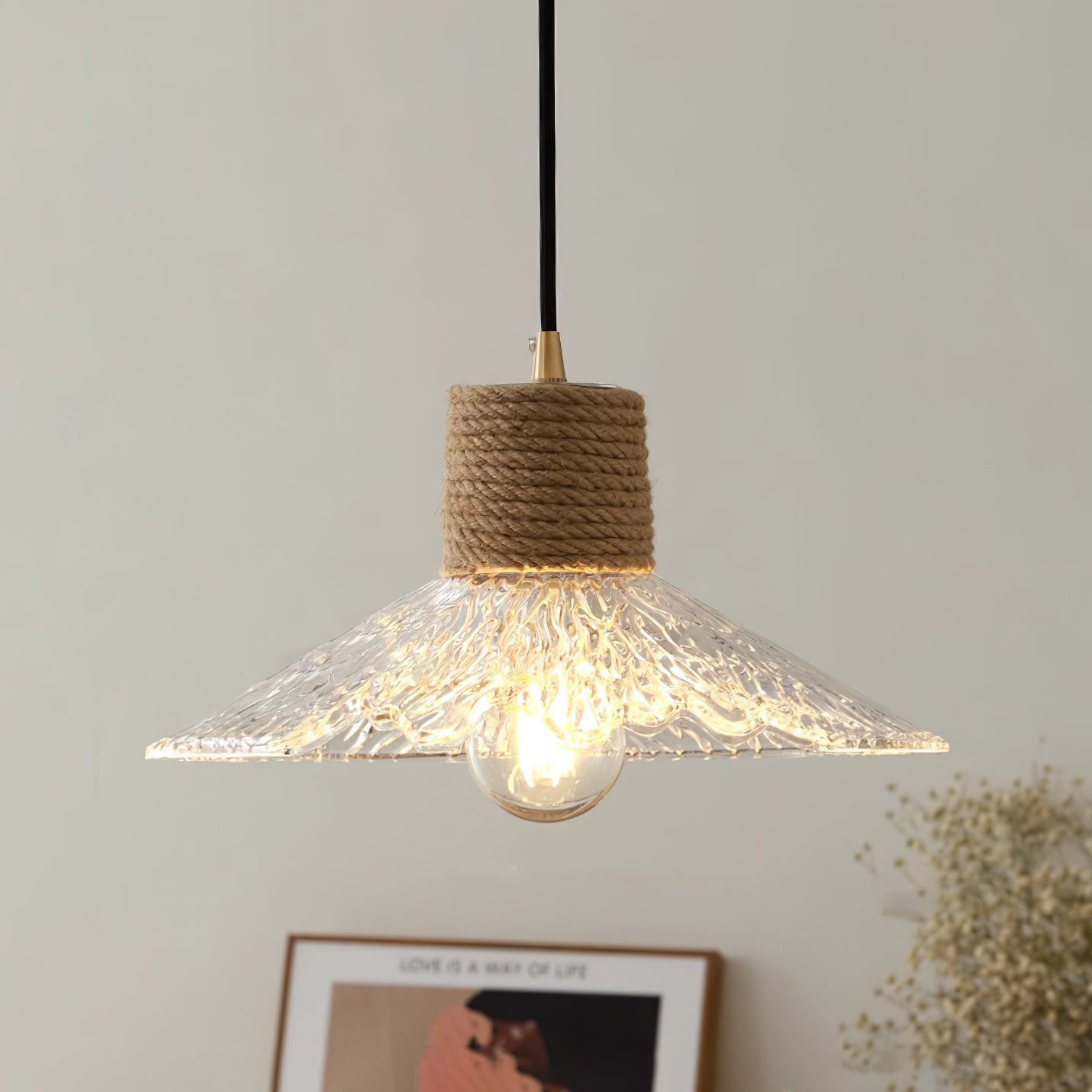 Callie Glass Pendant Lamp