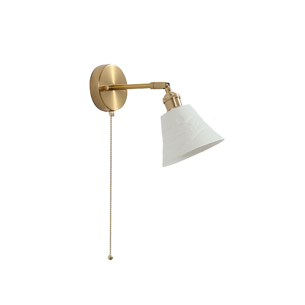 Conical Ceramic Wall Light