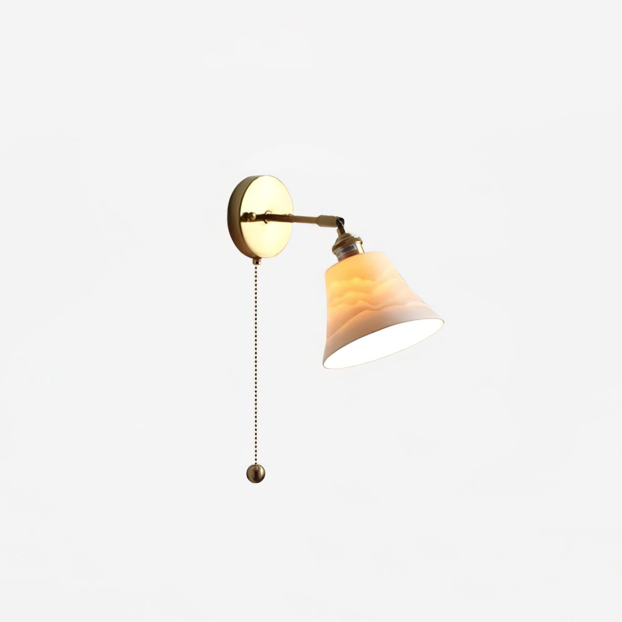 Conical Ceramic Wall Light