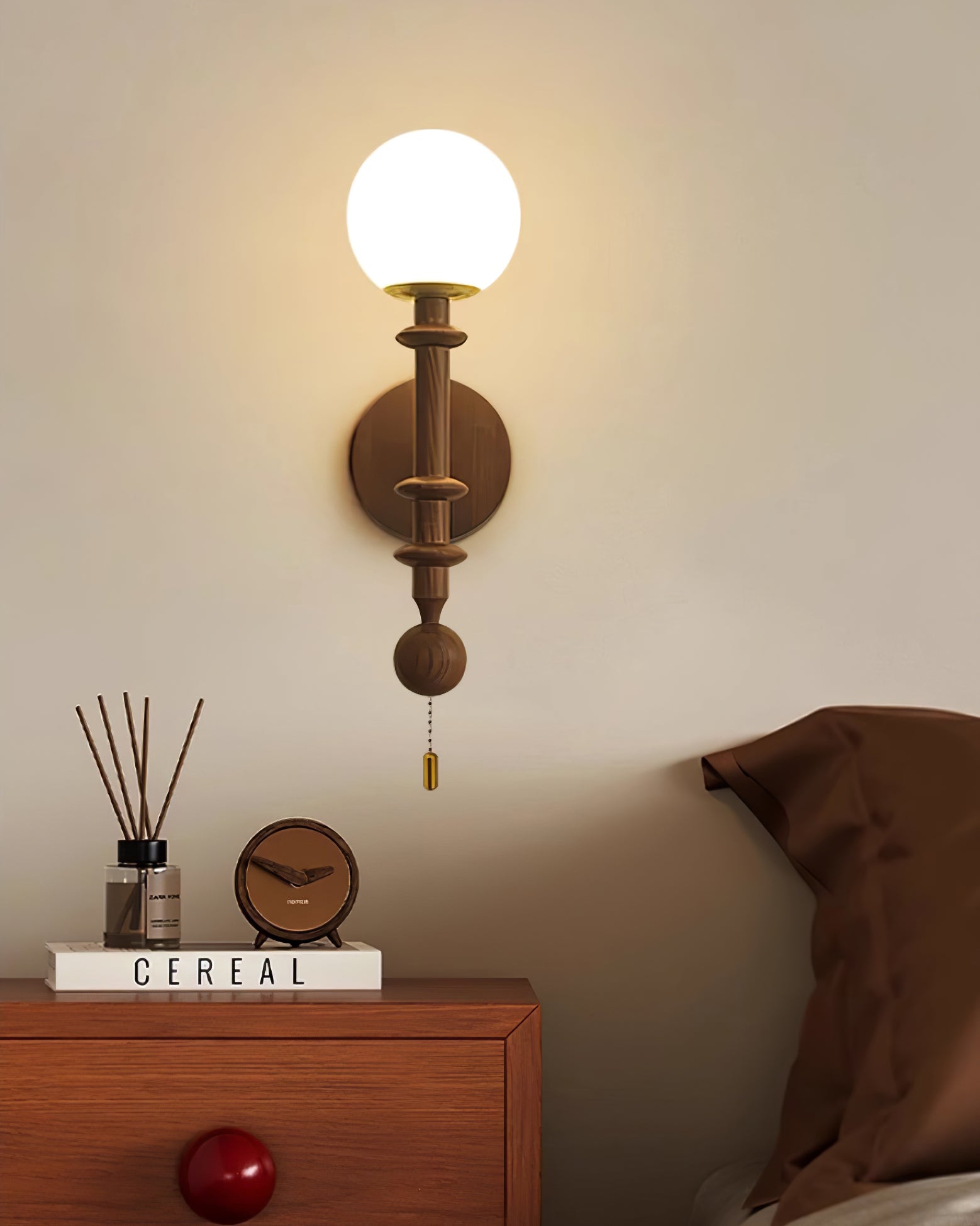 Coslett Wood Wall Lamp