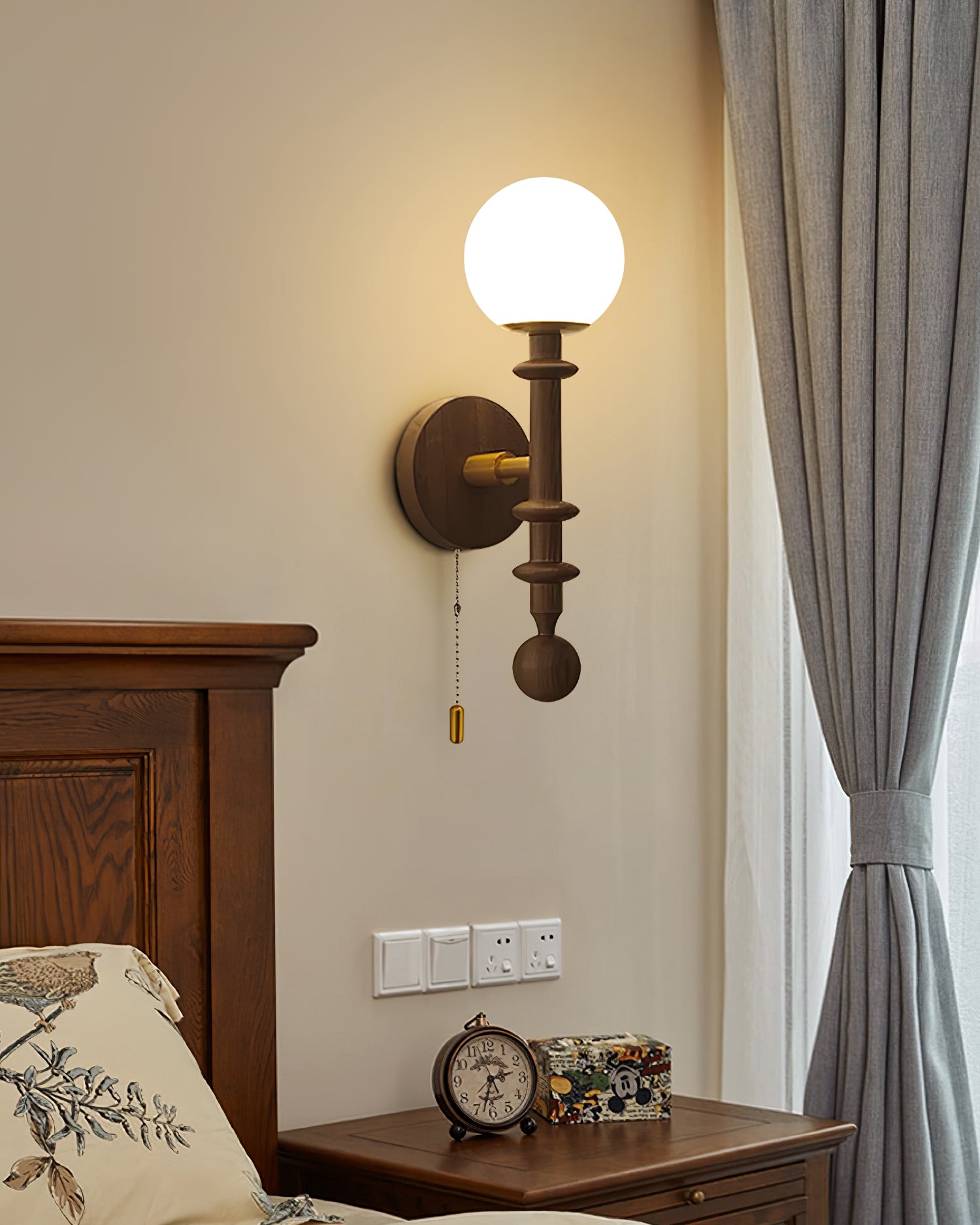 Coslett Wood Wall Lamp