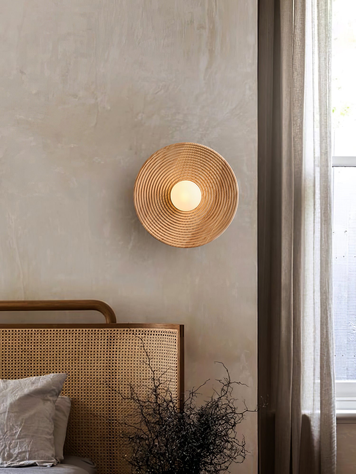 Annual Ring Wall Lamp