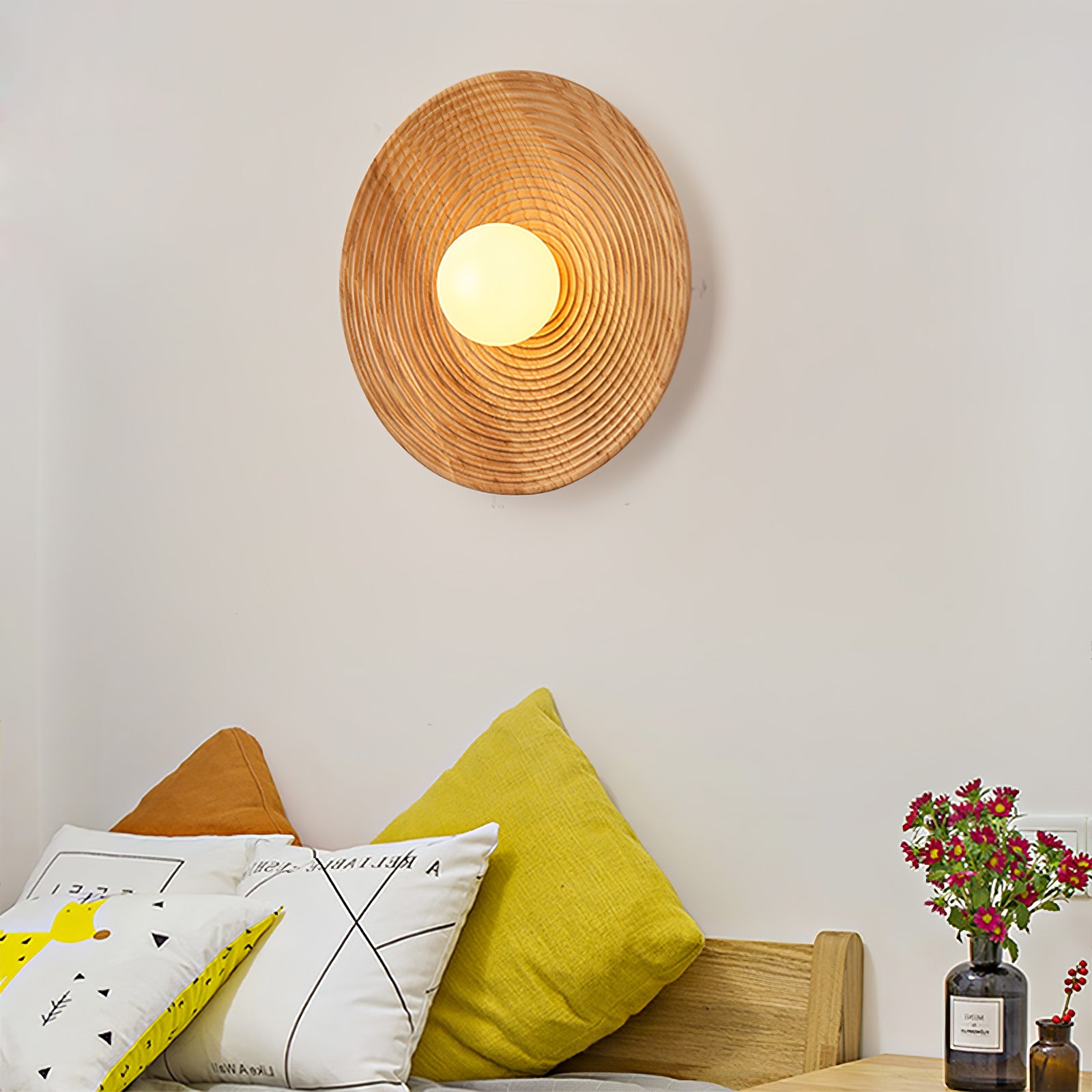 Annual Ring Wall Lamp