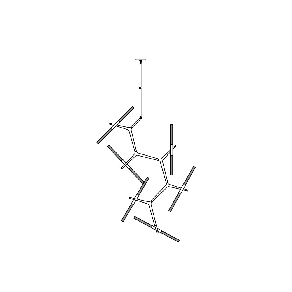 Ast-Kronleuchter