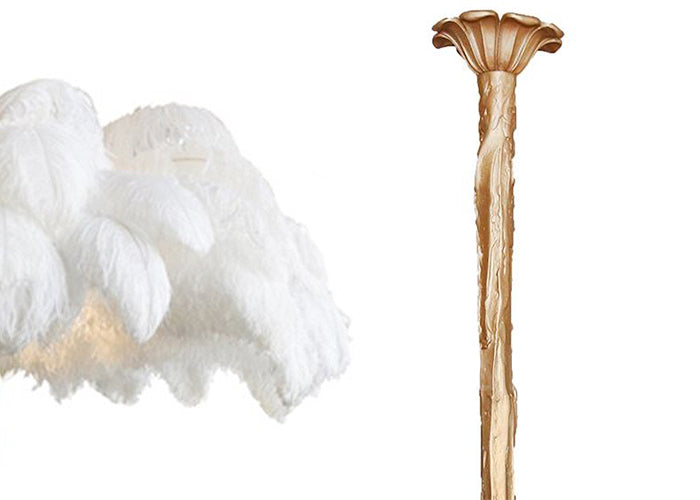 Ostrich Feather Chandeliers