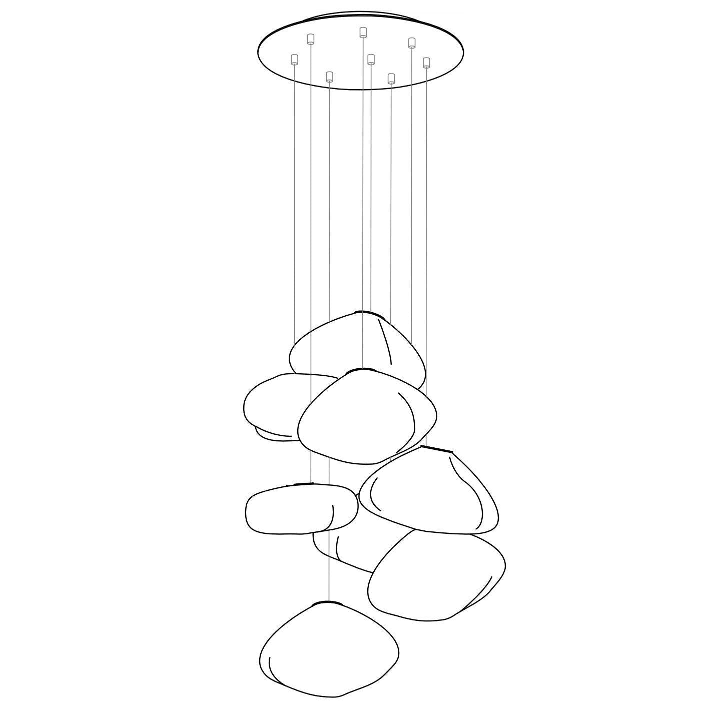 73 Random Pendant Light.