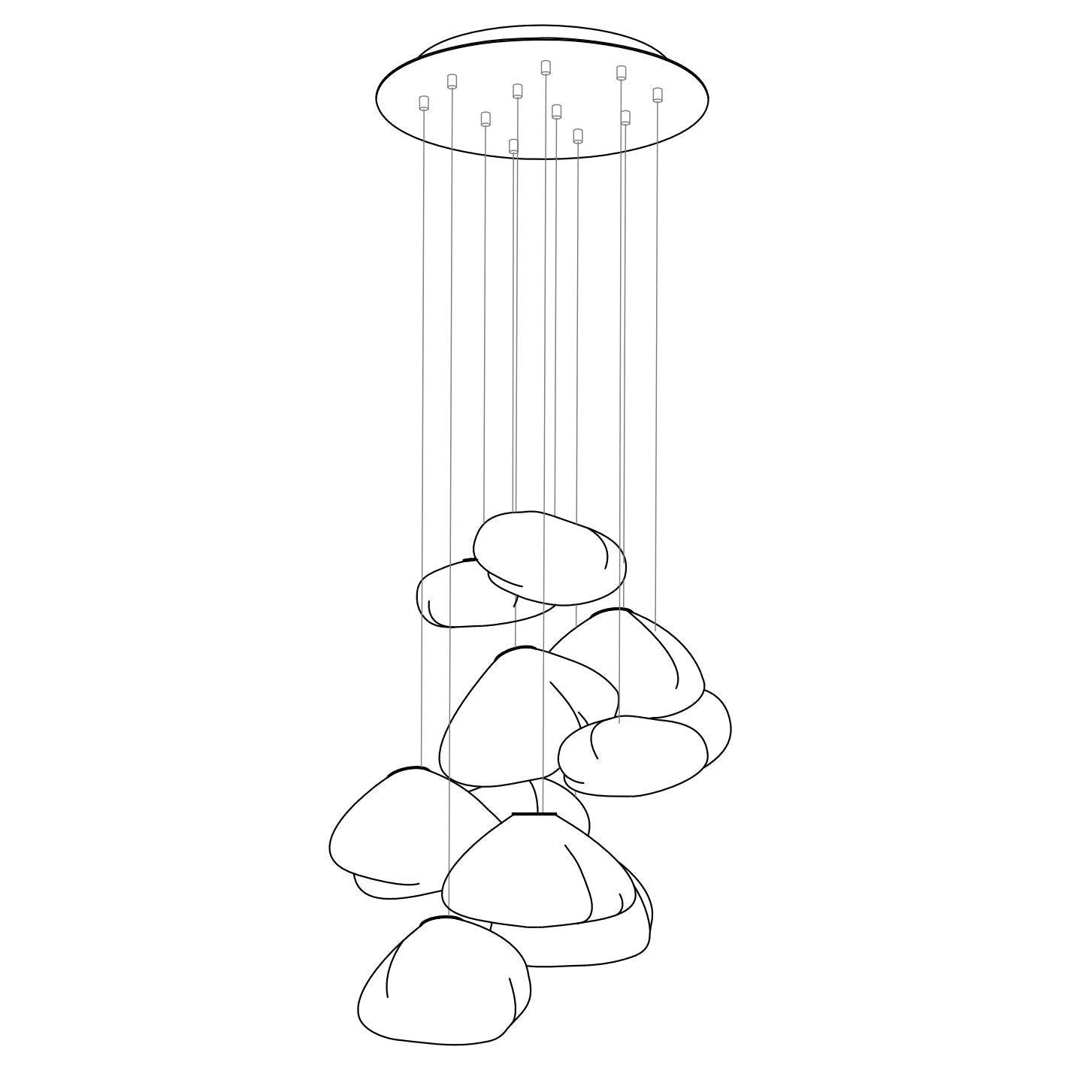 73 Random Pendant Light.