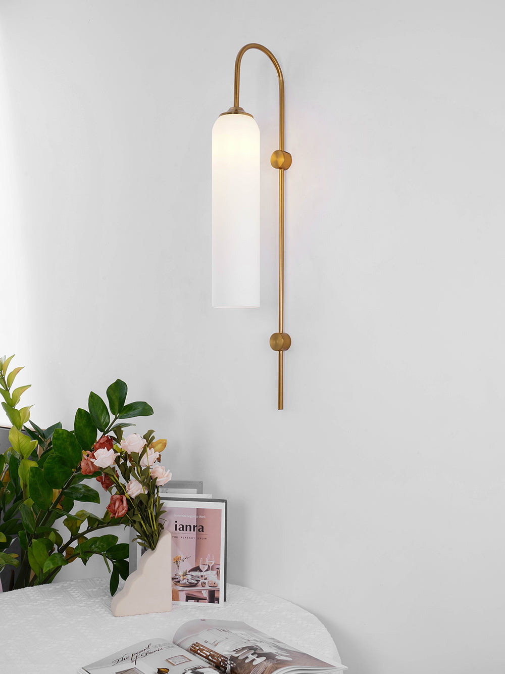 Glass Wall Sconce/Pendant Lamp