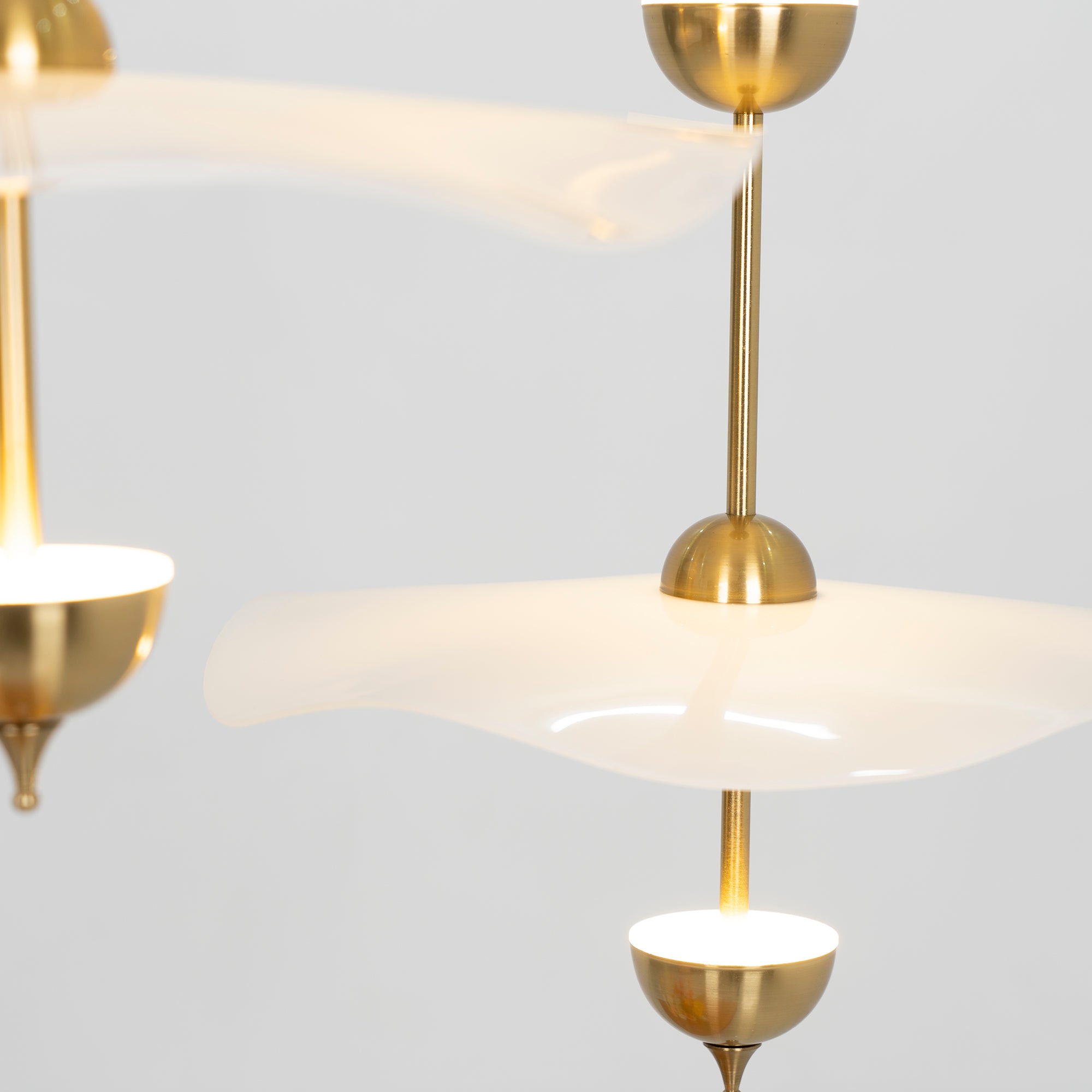 Envolee double biscuit Pendant light