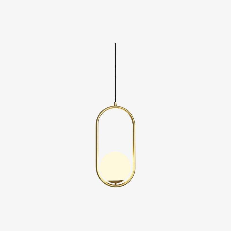 Mila Brass pendant lamp