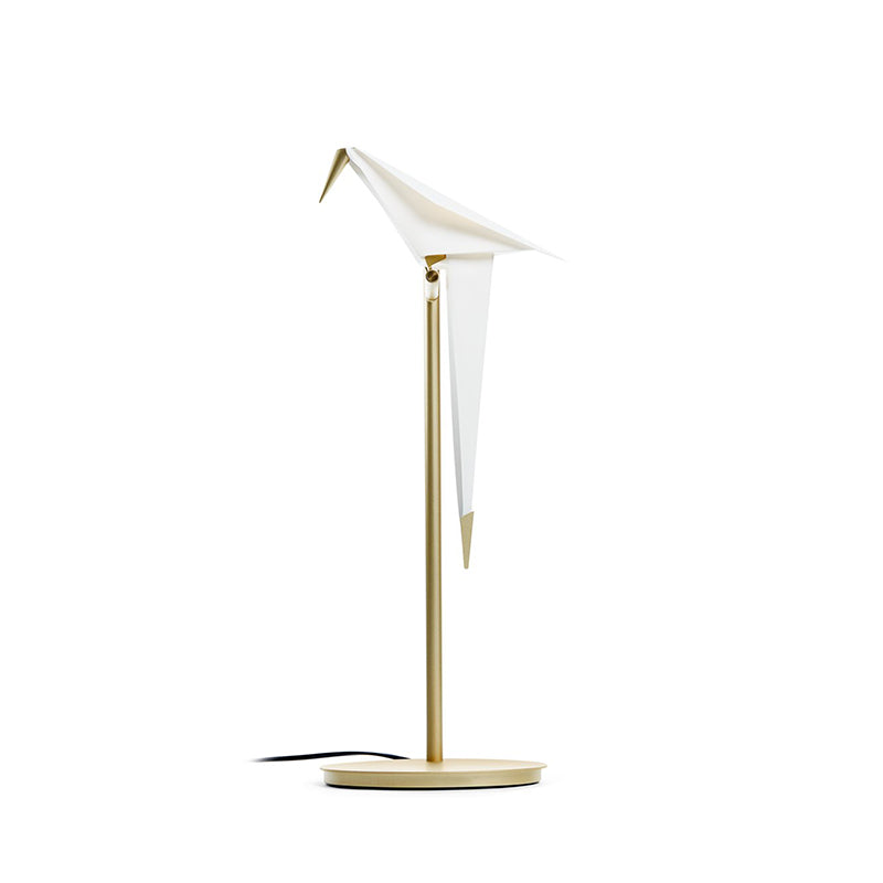 Lampe de table lumineuse perche