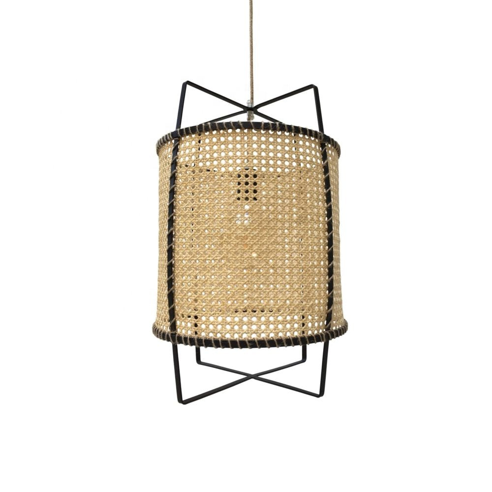 Rattan Cane Pendelleuchte