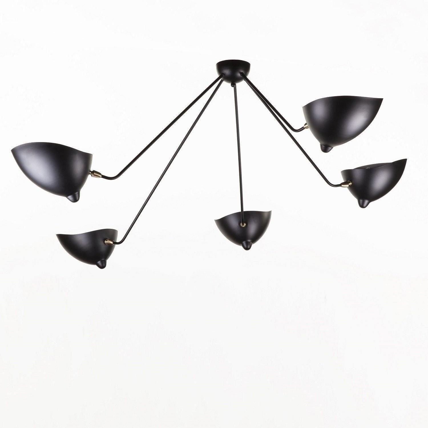 Serge mouille ceiling lamp 