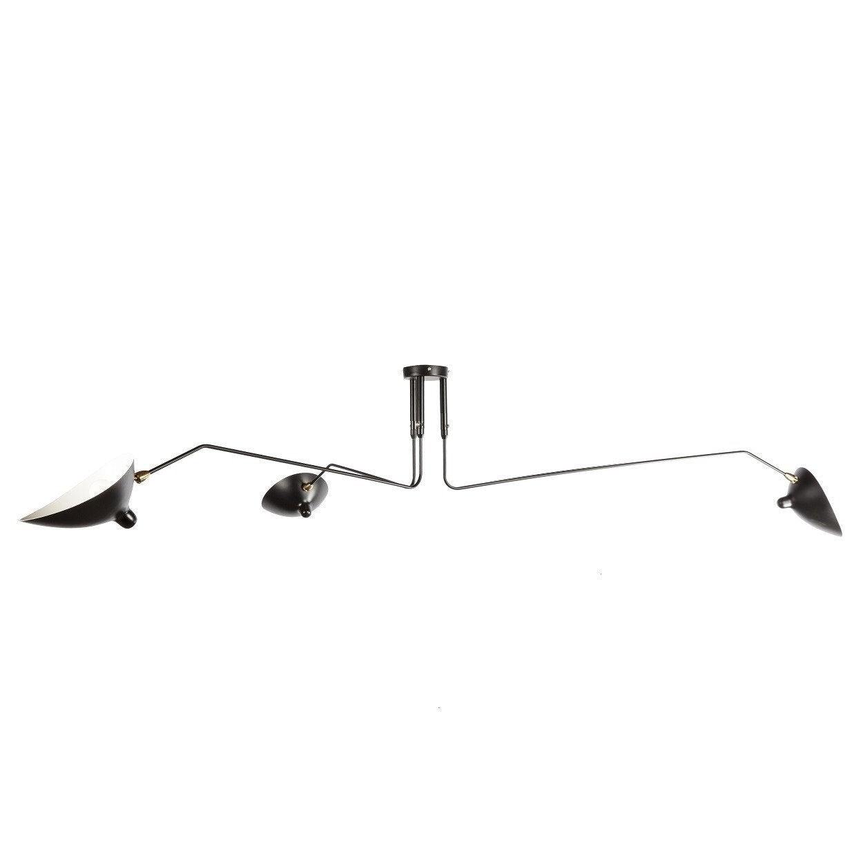 Serge mouille ceiling lamp 