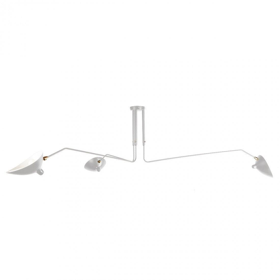 Serge mouille ceiling lamp 