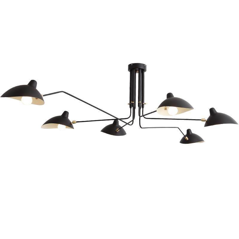 Serge mouille ceiling lamp 